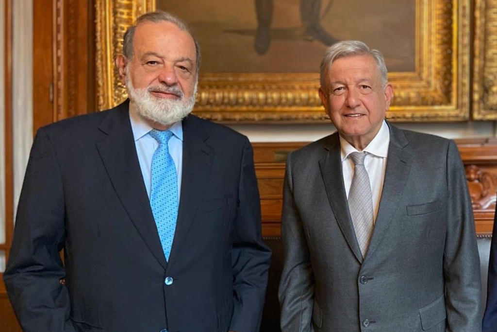 «El Encuentro de Titanes: AMLO y Carlos Slim en Palacio Nacional Desatan Especulaciones y Expectativas»