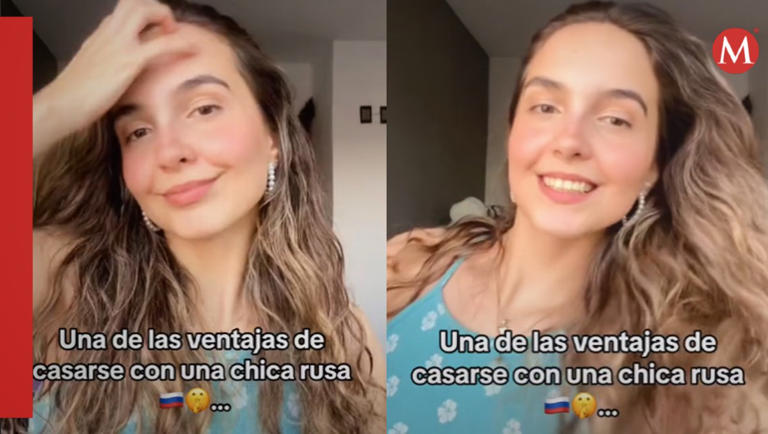 Rusa revela las ventajas de casarse con mujeres de su país y redes reaccionan: «yo también quiero vivir ese sueño» | VIDEO