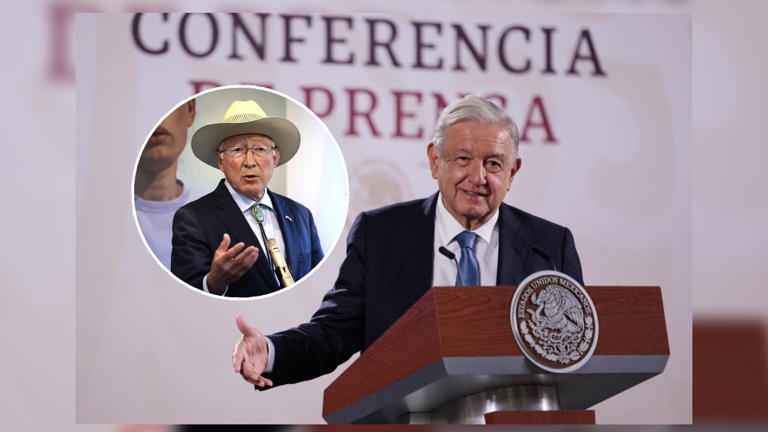 Ken Salazar le responde a AMLO sobre la pausa en la relación con la embajada