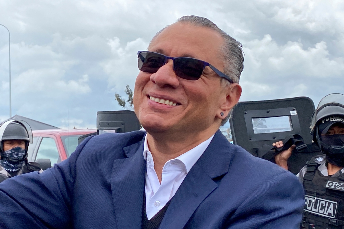 México pide a Ecuador salvoconducto para Jorge Glas​