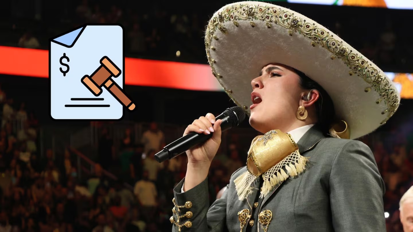 Canelo vs Berlanga: ¿De cuánto es la multa de Camila Fernández por error en Himno Nacional?